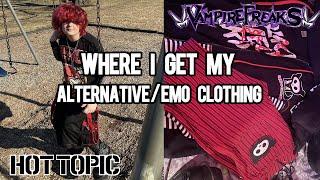 Where I Buy Emo/Alternative Clothing! (Expensive&Affordable)