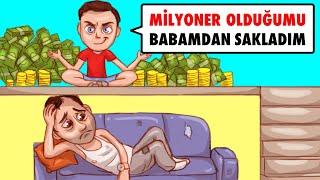 Milyoner Oldum - Bunu Bize Kötü Davranan Babamdan Sakladım - İşte Benim Hikayem