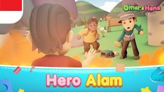 Hero Alam  | Animasi Anak Islami | Omar & Hana Subtitle Indonesia