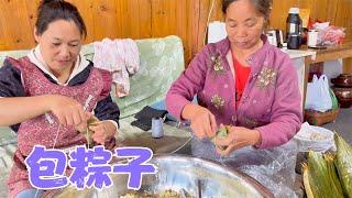 端午节快到了，阿恋跟婆婆学习传统灰水粽的做法，软糯Q弹超好吃