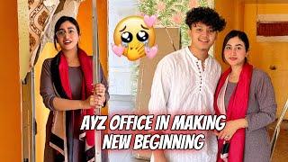 Hamara AYZ KA official office kaisa laga ? Renovation ma 10 days lagain ge #alizehjamali