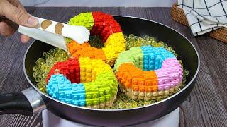 Amazing LEGO Food: The Ultimate Rainbow Donut Challenge 