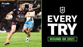 Every Try of Round 8 | NRL 2021