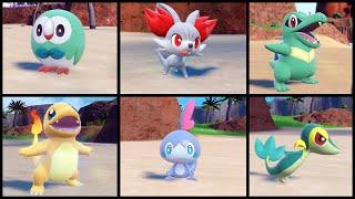 [Live] All shiny starter Pokémon in the  Savanna Biome! Full Odds