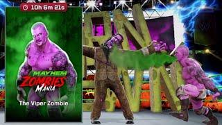 Seth Freakin' Zombie Vs The Viper Zombie In WWE Mayhem | 6 Star Zombies Superstar 