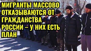 Такого никто не ожидал! Мигранты массово отказываются от гражданства - но не стоит обманываться!