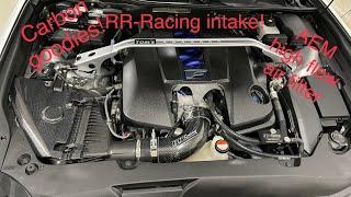 We install a complete RR racing intake kit in our 2016 Lexus GS-F!!