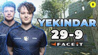 YEKINDAR (29-9) with jks (Ancient) | FACEIT Ranked #CS2 #POV