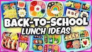 I've never seen such a COLORFUL Bunch of Lunch Ideas! | School Lunch MARATHON