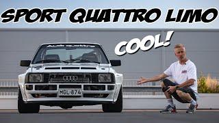 Epic Audi 80 B2 Sport Quattro Limo