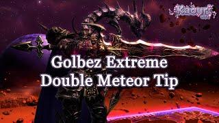 FFXIV: The Voidcast Dais Golbez Extreme Double Meteor Tip