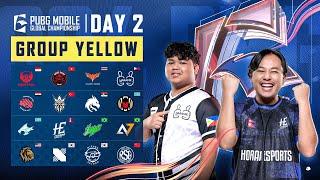 [EN] 2024 PMGC League | Group Yellow Day 2| PUBG MOBILE Global Championship