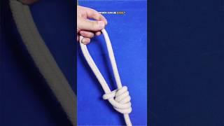 The Knot That Never Slips – Clamping Knot Trick You Must Know #EverydayHack #shortvideo