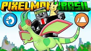 NOVO POKEMON MAIS FORTE do PIXELMON BRASIL no MINECRAFT