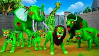 Zoo Horror Story: Zombie Animals Escape in a Thrilling Adventure! Wildlife Rampage