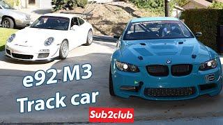 2008 BMW M3 (e92) track car build interview #sub2club