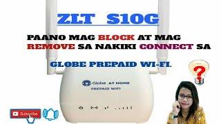 PAANO BA MAG BLOCK NA mga NAKI CONNECT SA PREPAID wifi mo |How to block globe prepaid wifi tutorial