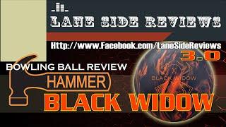 #Hammer #BlackWidow 3.0 Solid Bowling Ball Review by Lane Side Reviews