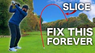 How to: STOP slicing the golf ball | REALLY EASY TIPS