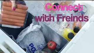 The RollR Wheeled Hard Cooler has Perfect Food and Beverage Organization