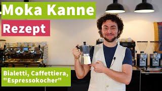 Moka-Kanne Rezept - So schmeckt uns die Caffettiera am besten!