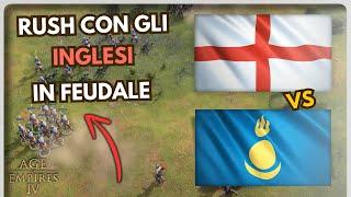 Guida ITA agli inglesi: RUSH FEUDALE SUPER AGGRESSIVO ► Age of Empires IV ◄