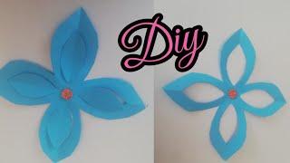 How to make a beautiful Paper flower #paoerflower#diy