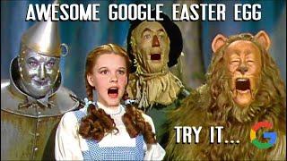 Awesome Google Easter Egg, Wizard of Oz, Ruby Slippers