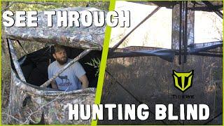 This HUNTING BLIND is CRAZY COOL //  TideWe 270 See Through Blind