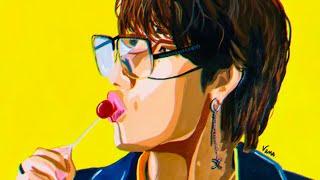 PAINTING BTS: V (KIM TAEHYUNG)- BUTTER