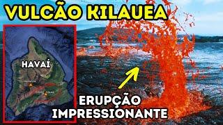 KILAUEA ENTRA EM ERUPÇÃO E FORMA LAGO DE LAVA!