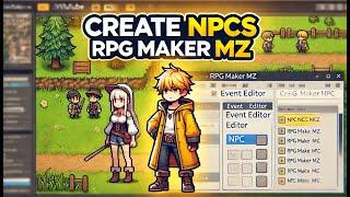 Create NPCs Like a Pro in RPG Maker MZ – Easy Event Tutorials #1