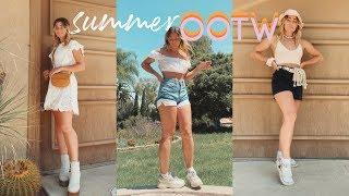 SUMMER OUTFITS OF THE WEEK (for when it's hot af)