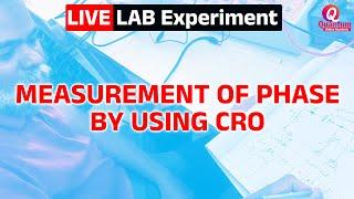 Measurement of Phase by using CRO I Dr. Nagaraju Pendam