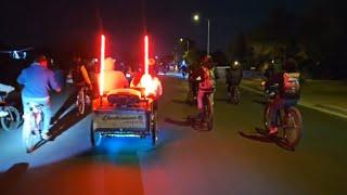 Las Vegas Wednesday Night Group Bike Ride livestream on $90 Pawn Shop Bike.