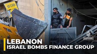 Israeli strikes target financial institution: Bekaa Valley branch of al-Qard al-Hassan destroyed