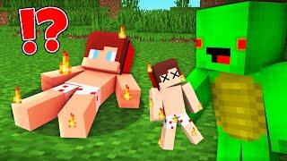 Mikey Fooled JJ with the Voodoo Doll in Minecraft Challenge - Maizen