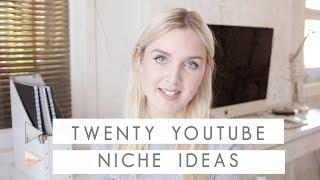 20 Youtube Channel / Niche Ideas | CHANNEL NOTES