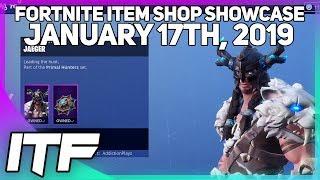 Fortnite Item Shop *NEW* JAEGER AND FYRA SKINS! [January 17th, 2019] (Fortnite Battle Royale)