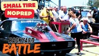 THE OG OF NO PREP!! George Rays Dragstrip Paragould Arkansas "Backyard Battle" Small Tire