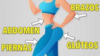 GLÚTEOS + PIERNAS + BRAZOS + ABDOMEN: QUEMAR GRASA, CONTRUIR MASA MUSCULAR MAGRA