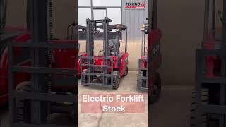 Electric Forklift Stock | Material handling Equipment | Techmachi India LLp