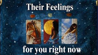 THEIR FEELINGS FOR YOU (Right-Now)  #timeless Tarot Psychic Reading! * Pick a Card *