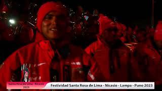 Fiesta patronal Santa Rosa de Lima - Nicasio - Lampa - Puno 2023 | Parte 2