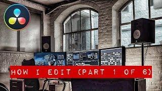 How I Edit in Davinci Resolve 15 (Part 1) | Jay Lippman Tutorial