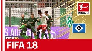 Bremen vs Hamburg - FIFA 18 Prediction with EA Sports