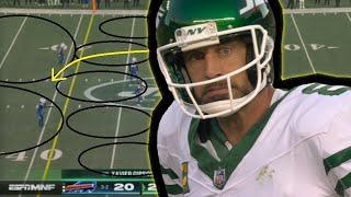 Film Study: Aaron Rodgers played WELL despite the New York Jets losing to the Buffalo Bills