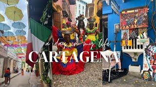 Cartagena Vlog: BD Dinner, Exploring the Old City, Palenqueras, Cumbia Dancers, Getsemani, Food etc