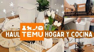 COMPRAS EN TEMU PARA LA COCINA y DECORAR LA CASA ️ TEMU HAUL