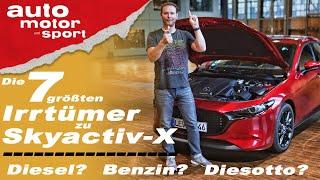 Rettet Mazda den Verbrennungsmotor? 7 Irrtümer zu Skyactiv-X - Bloch erklärt #79 | auto motor sport